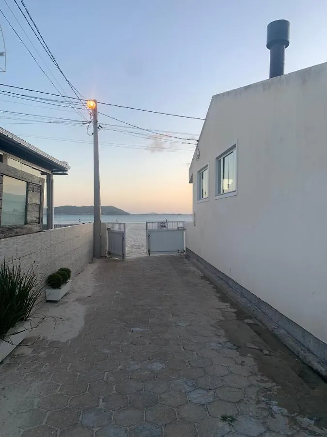 Semesterbostad Casa Pe Na Areia Ponta Do Papagaio Villa Palhoça