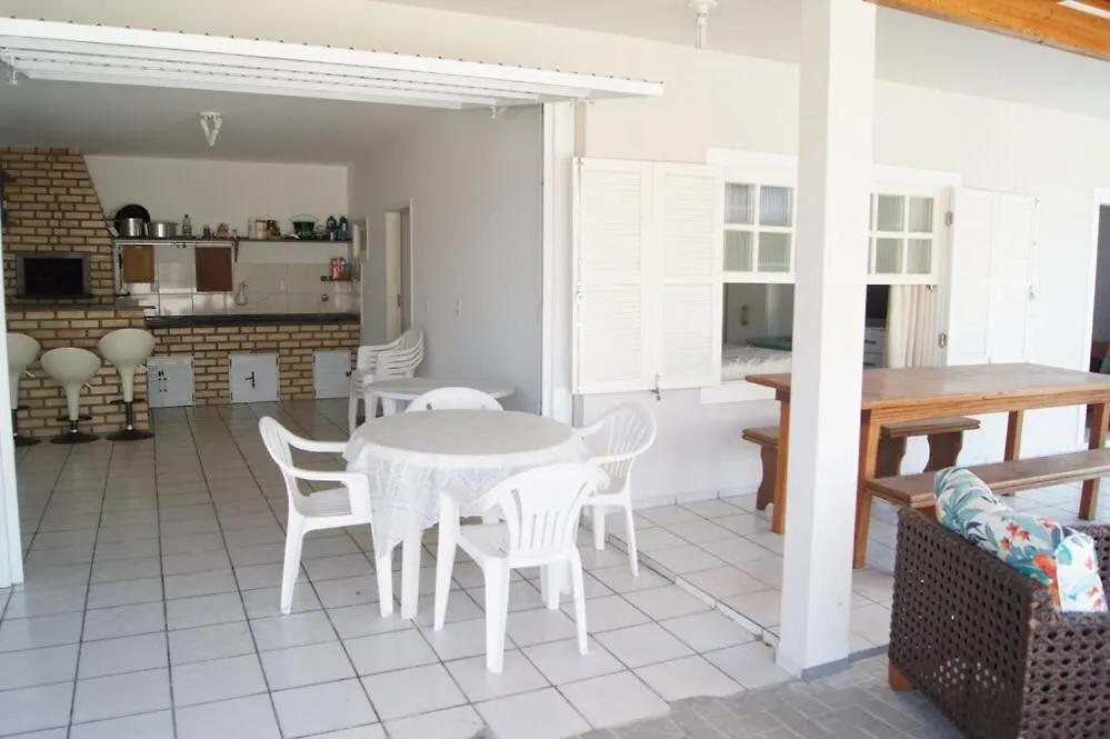 Casa Pe Na Areia Ponta Do Papagaio Villa Palhoça Brasilien